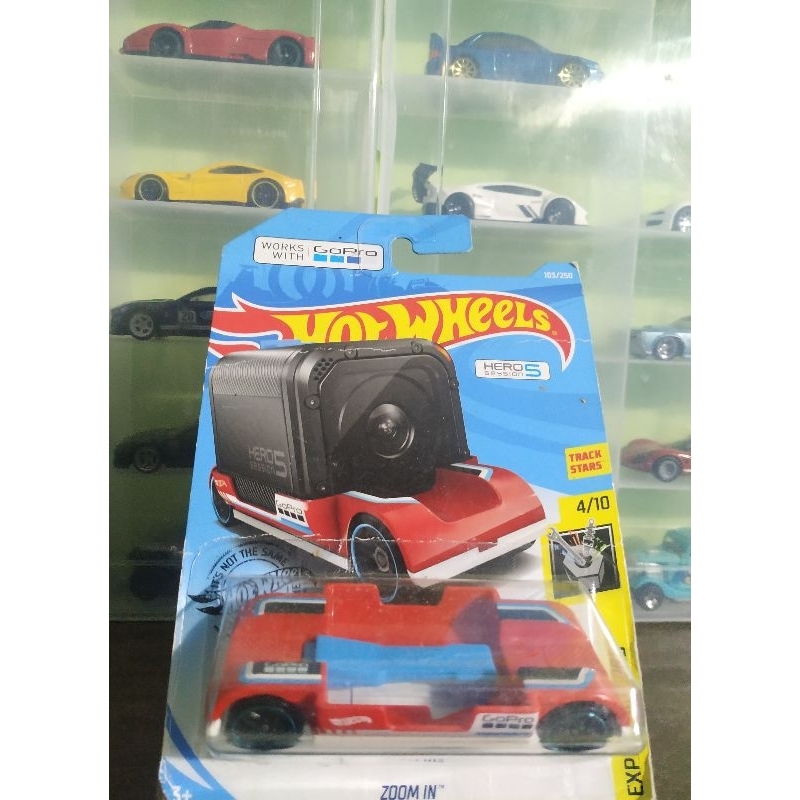 Hotwheels GoPro Hotwheels Zoom In Jago balap
