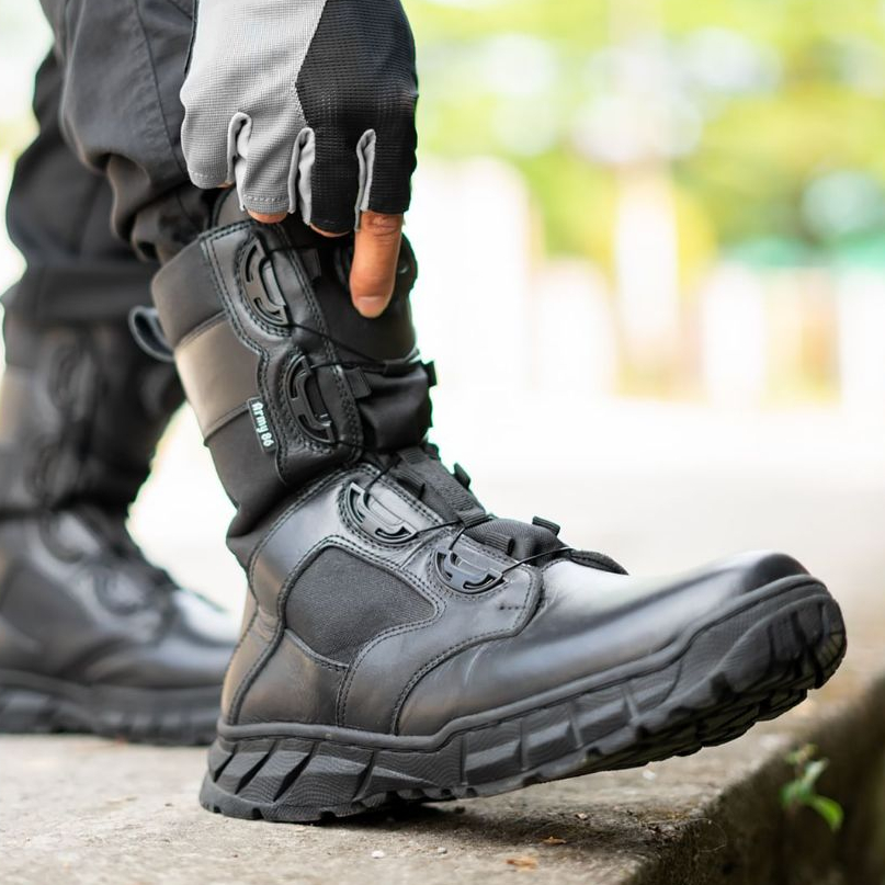 Sepatu PDL Army 86 TNI POLRI - BLACK EYES