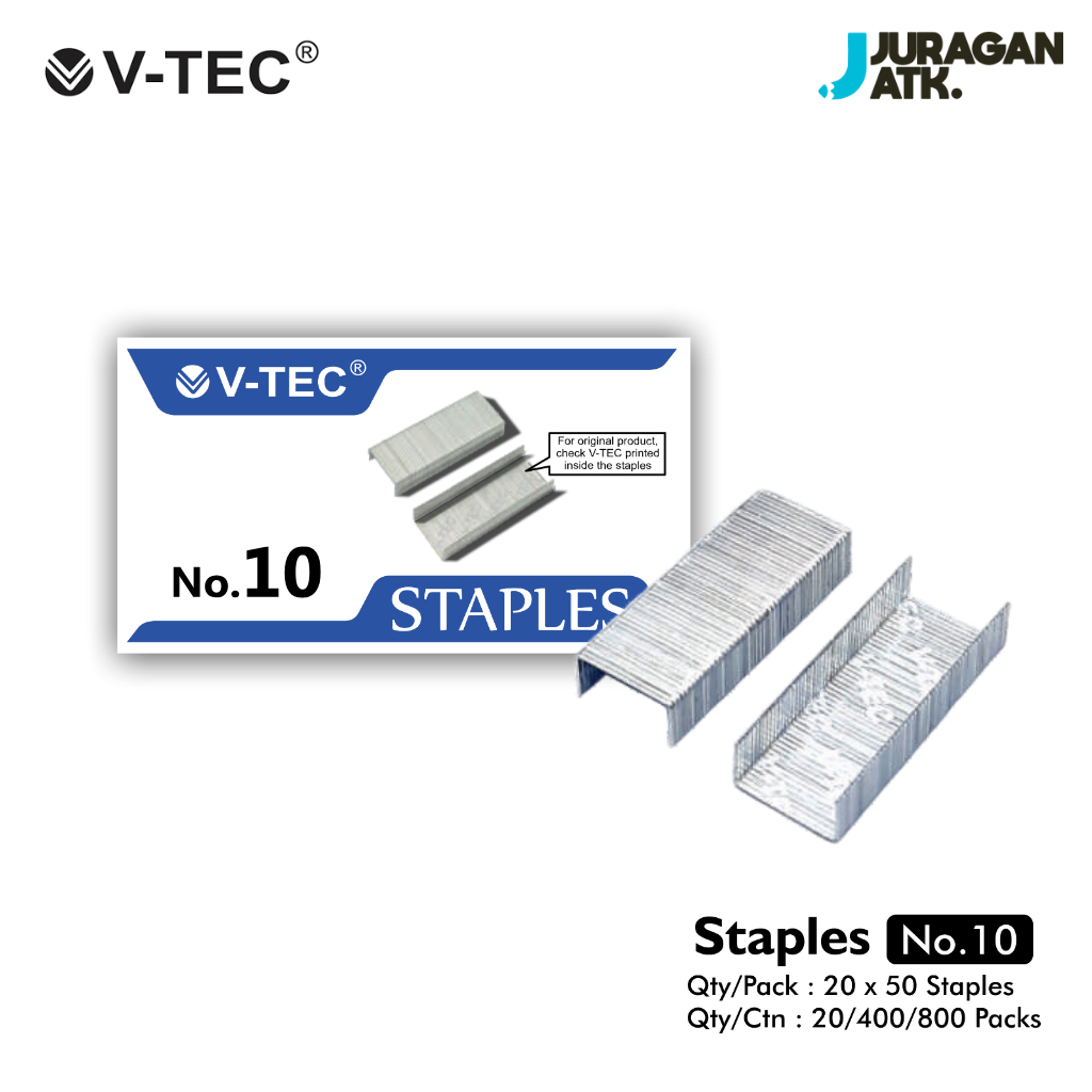 

Isi Staples No.10 V-Tec