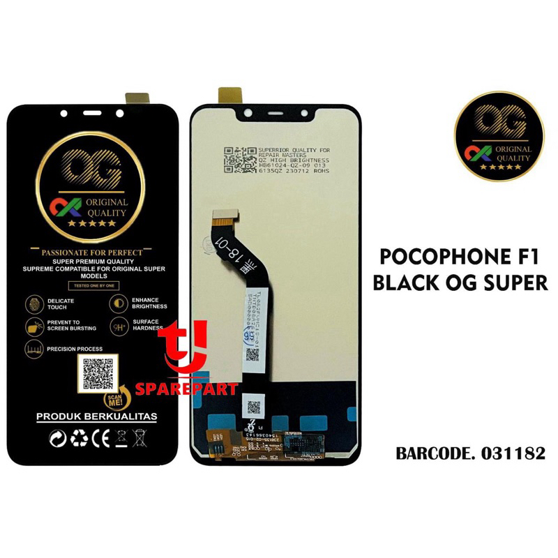 LCD TOUCHSCREEN POCOPHONE F1 / ORI OG SUPER