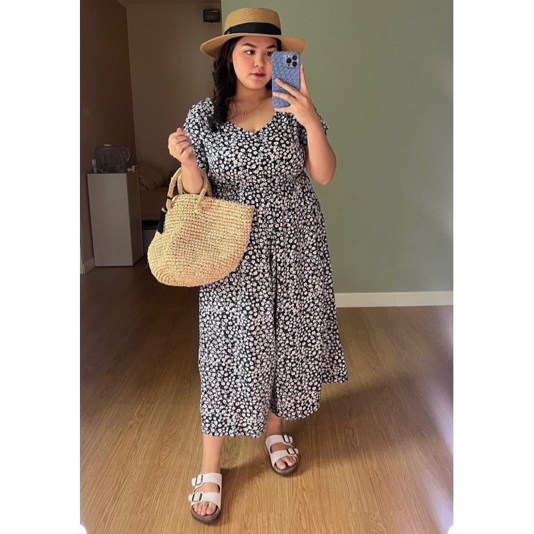 KODE P89X FAVOR  Alexa Jumpsuit Daze Floral Rayon XL