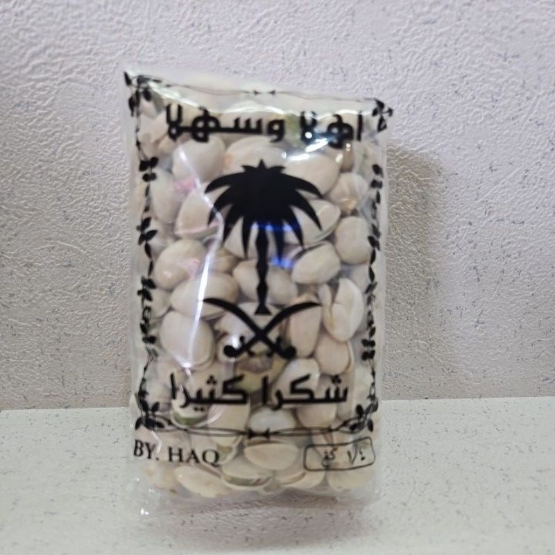 

Kacang Fistachio/Fustuk/Senyum/Ketawo Kemasan 500Gram