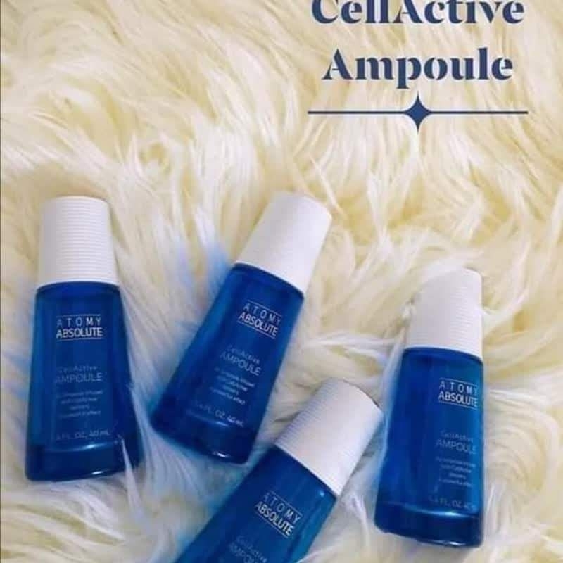 Atomy Ampoule Absolute CellActive Skincare | Atomy ampul biru | ampul peremajaan wajah