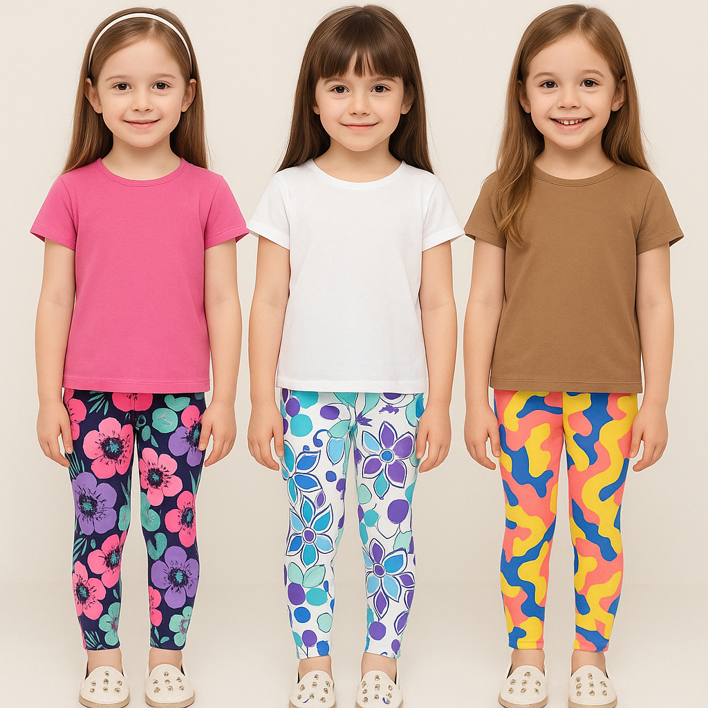 (ISI 5PCS) 0-10 tahun legging motif anak leging anak 1 tahun leging anak perempuan legging anak 2 ta