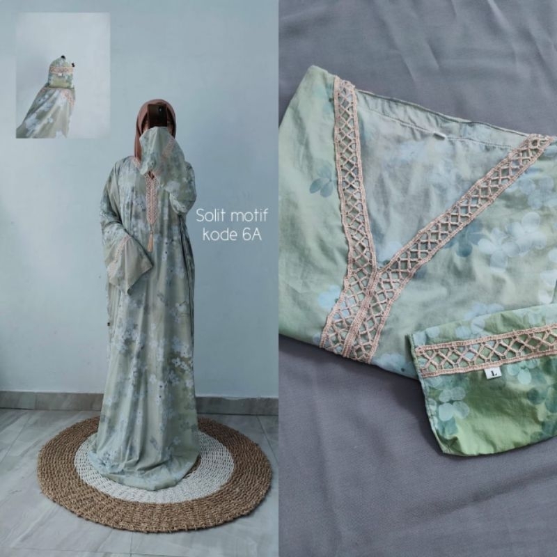 CHELSEA SIZE L DEWASA - mukena abaya sholat traveling mini pouch mini pocket abaya sholat traveling 