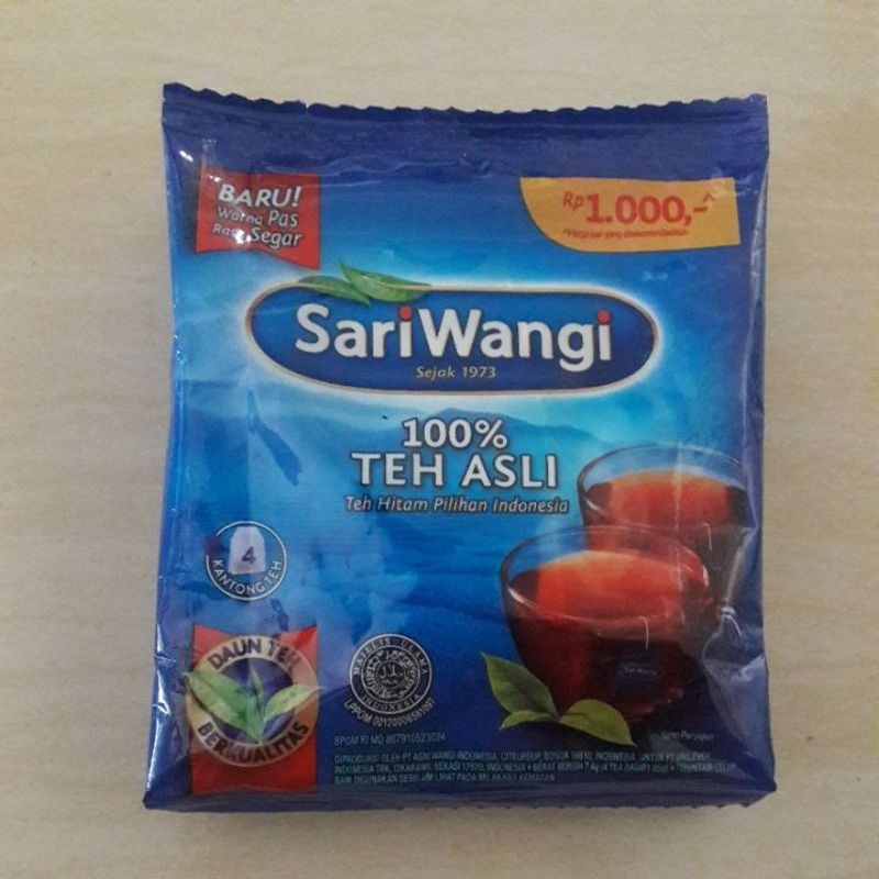 

Teh SariWangi Renceng isi 6 Sachet