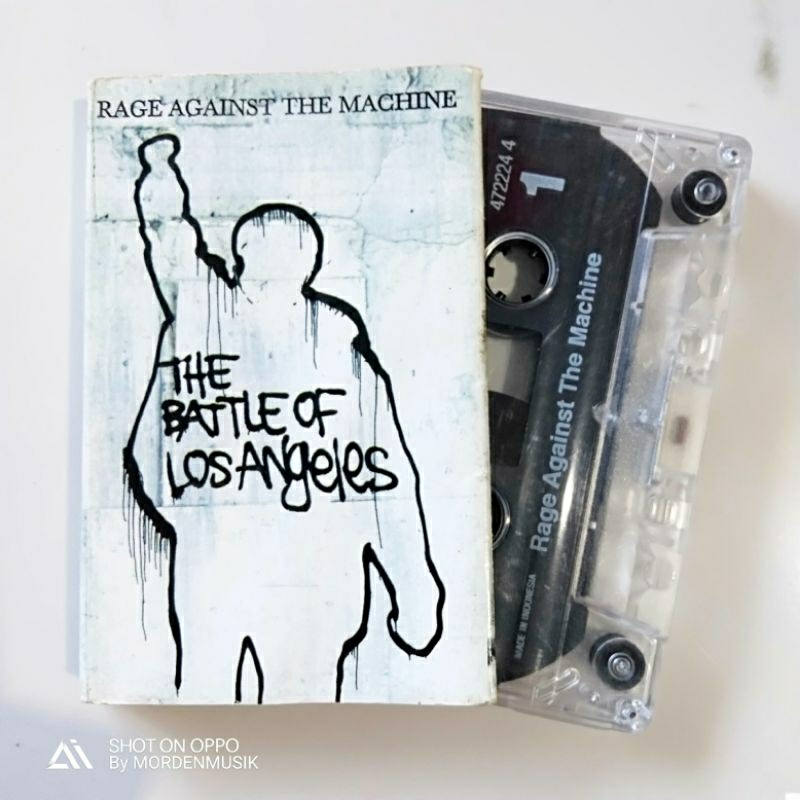 Kaset Rage Against The Machine RATM album The Battle of LA 1999