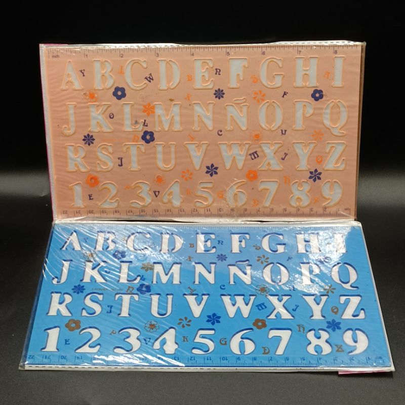 

GARISAN ABJAD DAN ANGKA BAHAN PLASTIK ISI 1PCS