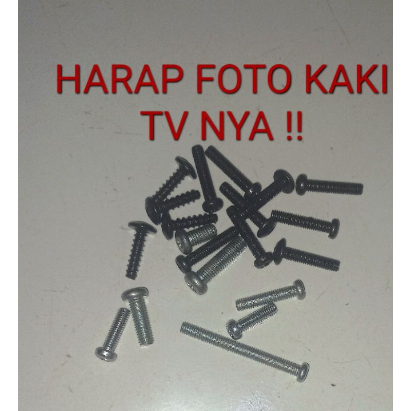 BAUT KAKI TV SHARP