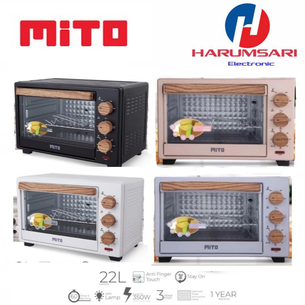 MITO Oven Listrik Low Watt MO-777 Kapasitas 22 Liter