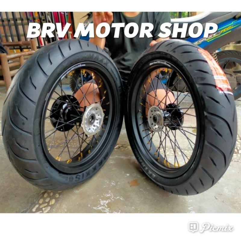 Velg Crf150L. Velg Ring 14  Tapak Lebar  Honda Crf150L. Ring 14-17