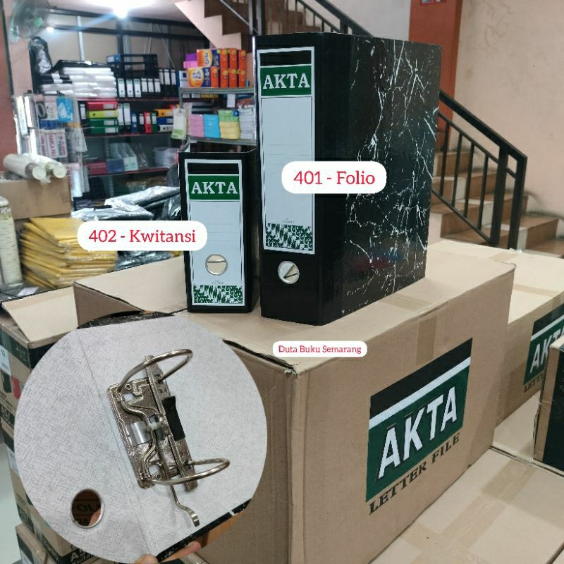 

Ordner Folio AKTA kapasitas 7 cm Hitam