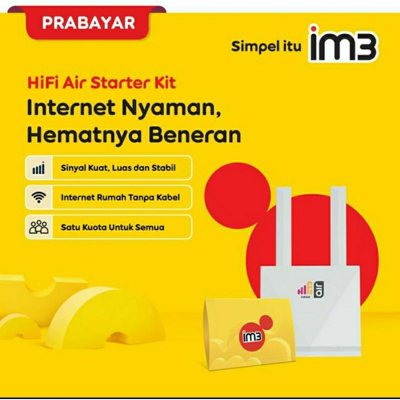 Hifi indosat promo bonus 50Gb modem ZTE