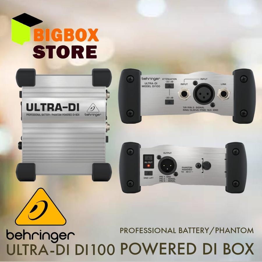 Behringer Ultra-DI DI100 Powered Di Box