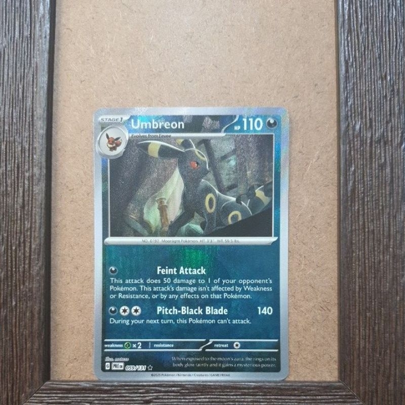 Umbreon Base Pokeball PB Holo ENGLISH TCG POKEMON / KARTU POKEMON BAHASA INGGRIS