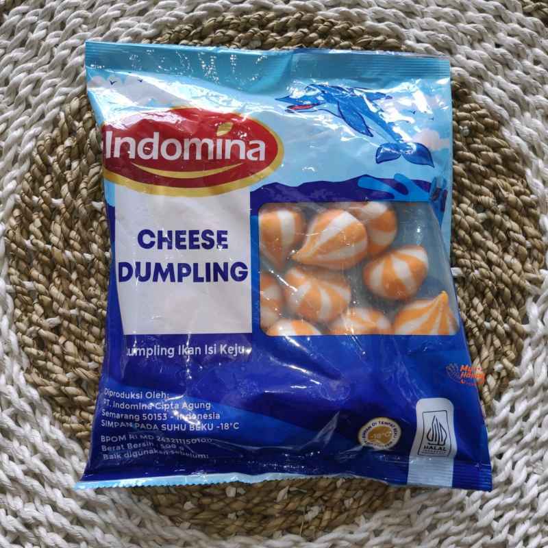 

Indomina Cheese Dumpling Ikan Isi Keju