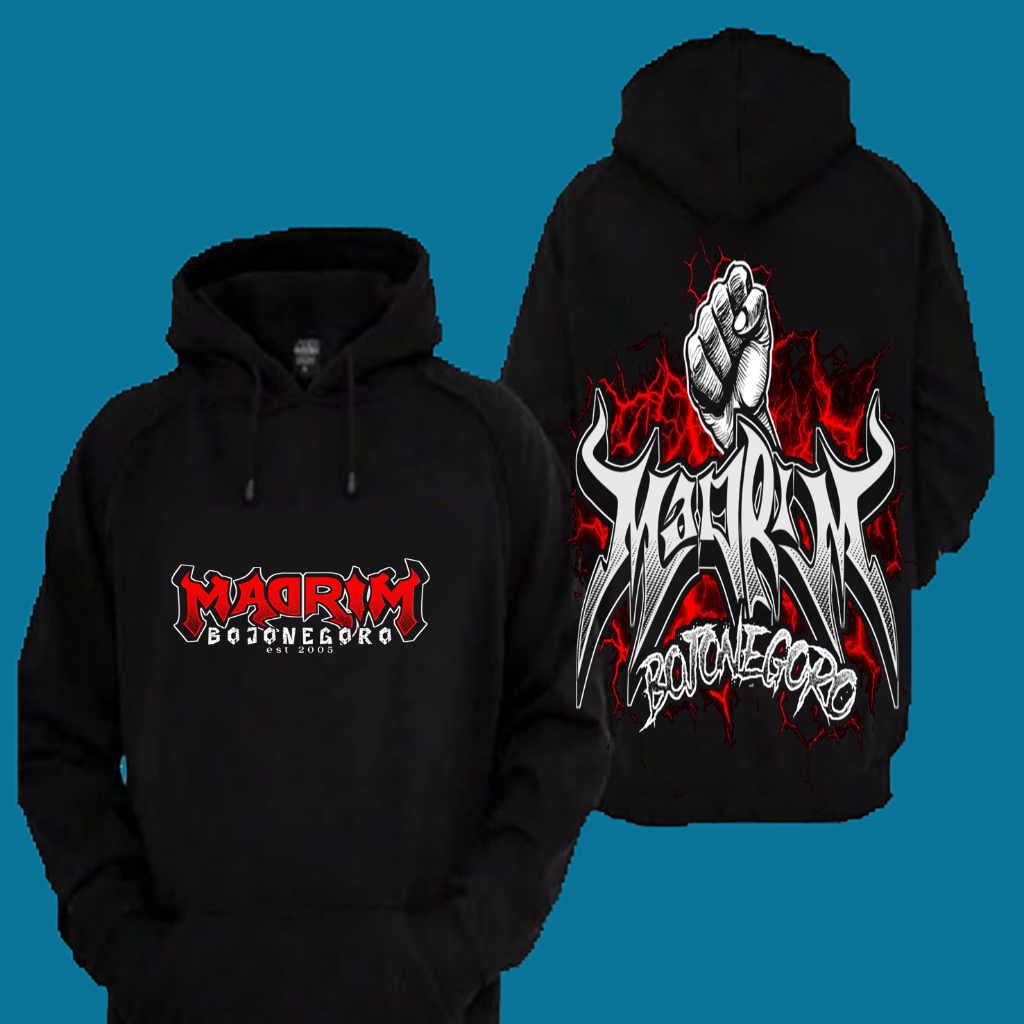 Sweater Hoodie Distro PSHT Madrim Bojonegoro 2005 Premium Terbaru