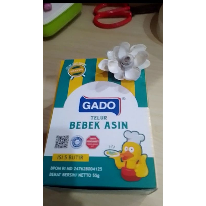 

1 box telur asin gado varian original