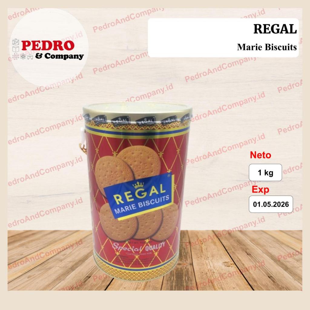 

Regal biskuit marie 1kg - biscuit marie regal kaleng besar