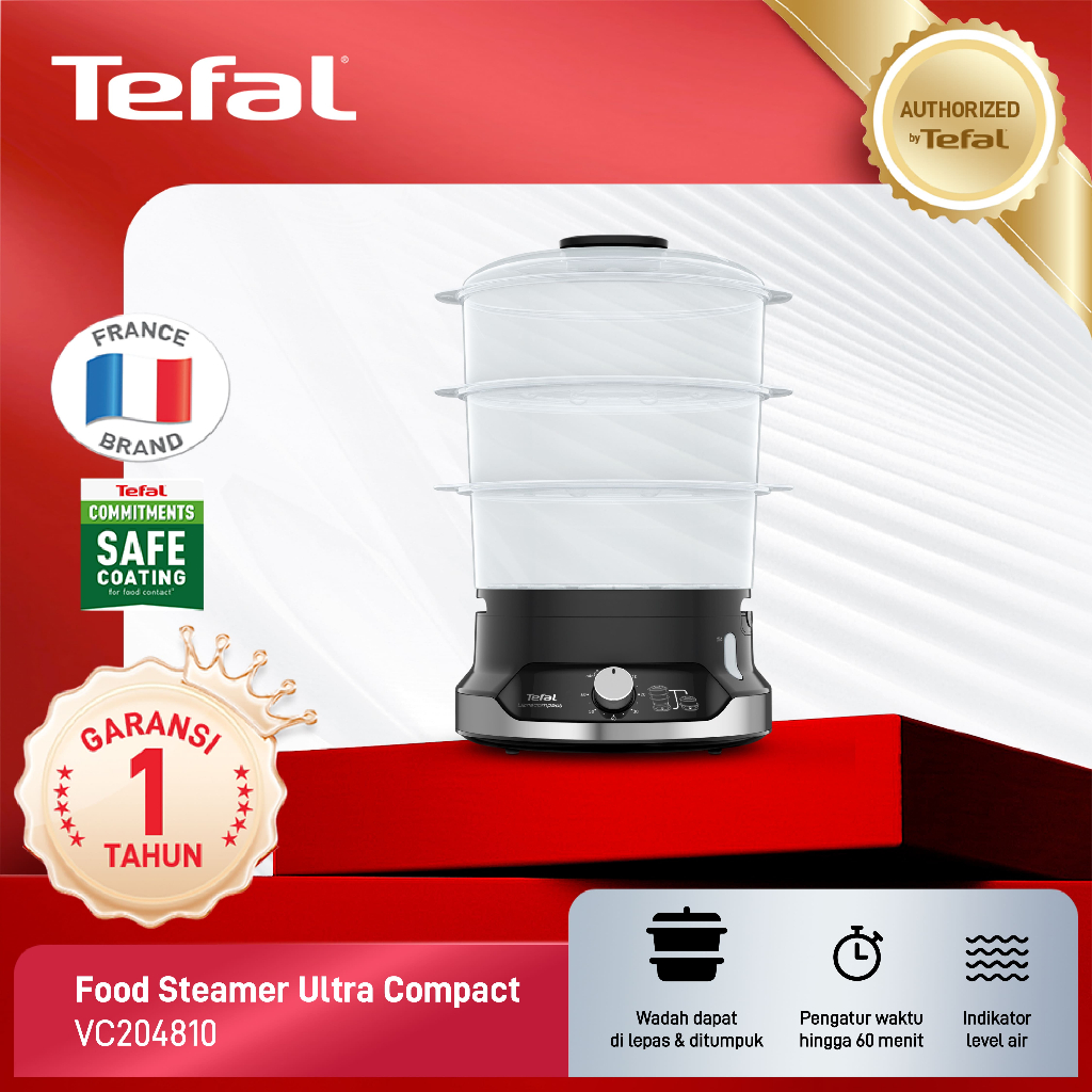 Tefal Food Steamer Ultra Compact VC204810
