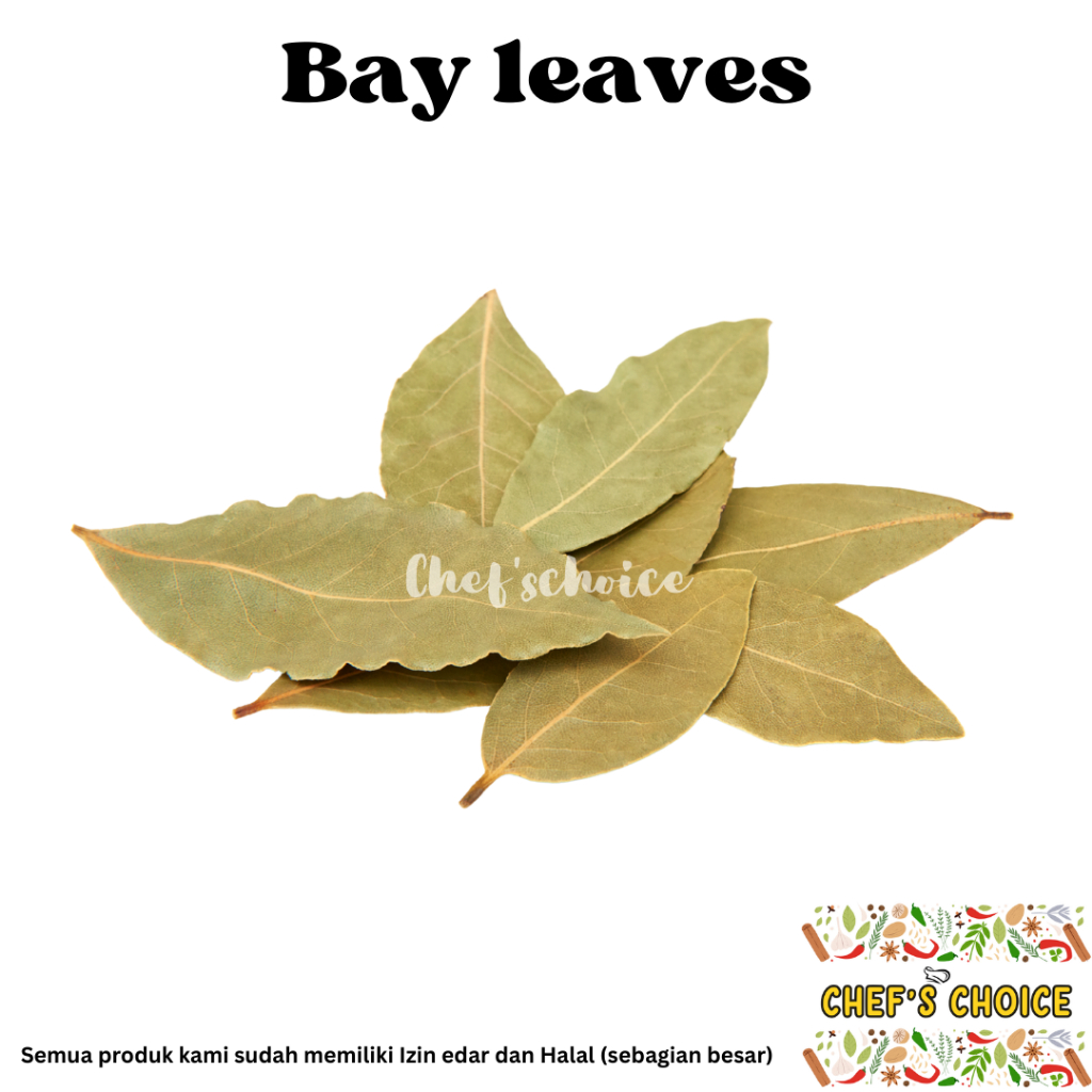 

Bay Leaf 50 gr / Bayleaf Dried / Bay Leaves 50 GR Kering
