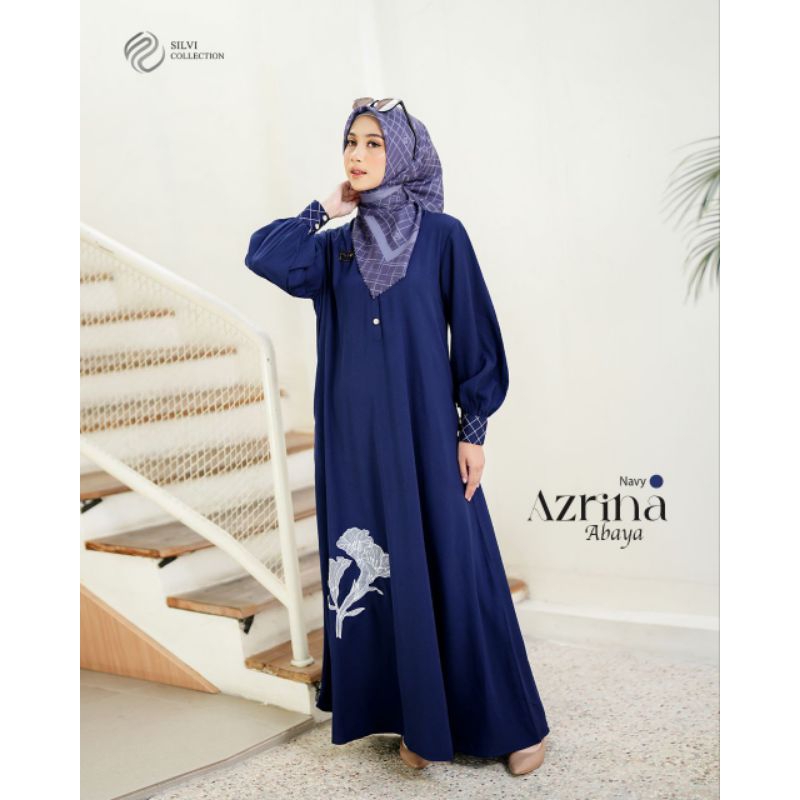AZRINA ABAYA BY SILVI COLLECTION √ Gamis abaya √ Abaya polos √ abaya cantik