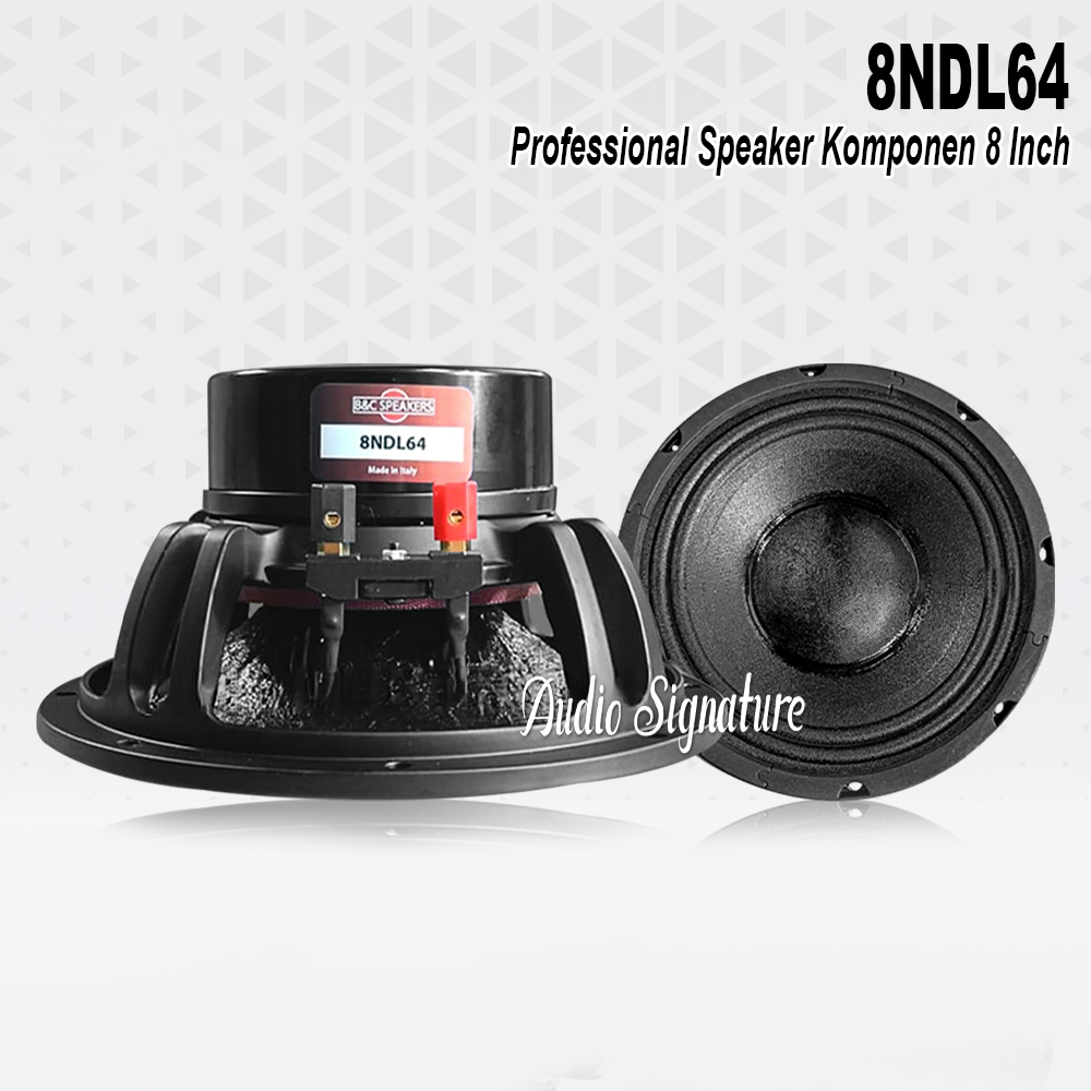 Komponen Speaker 8 Inch B&C BNC 8NDL64 | 8 NDL 64 Grade A