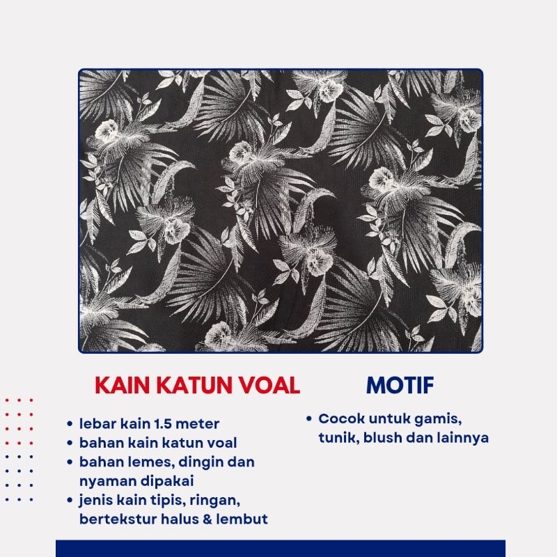 KAIN KATUN VOAL MOTIF