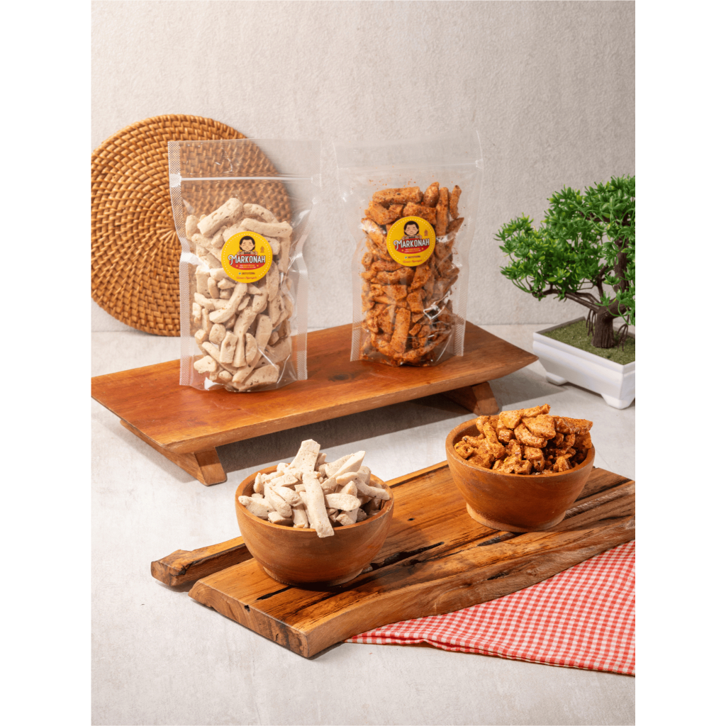 

Markonah Basreng Ikan Gurih dan Pedas