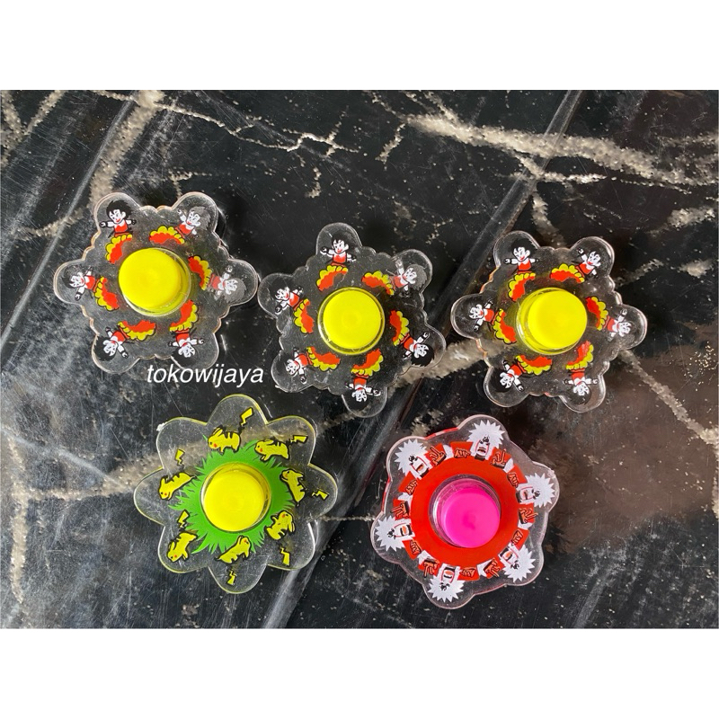 Mainan Fidget HandSpinner 3D Naruto Dkk