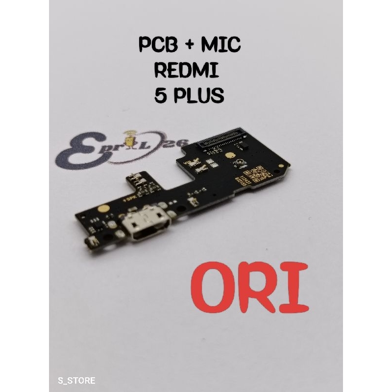 CONNECTOR CHARGER XIAOMI REDMI 5 PLUS ORI PAPAN KONEKTOR CAS PCB BOARD XIAOMI REDMI 5 PLUS ORIGINAL 