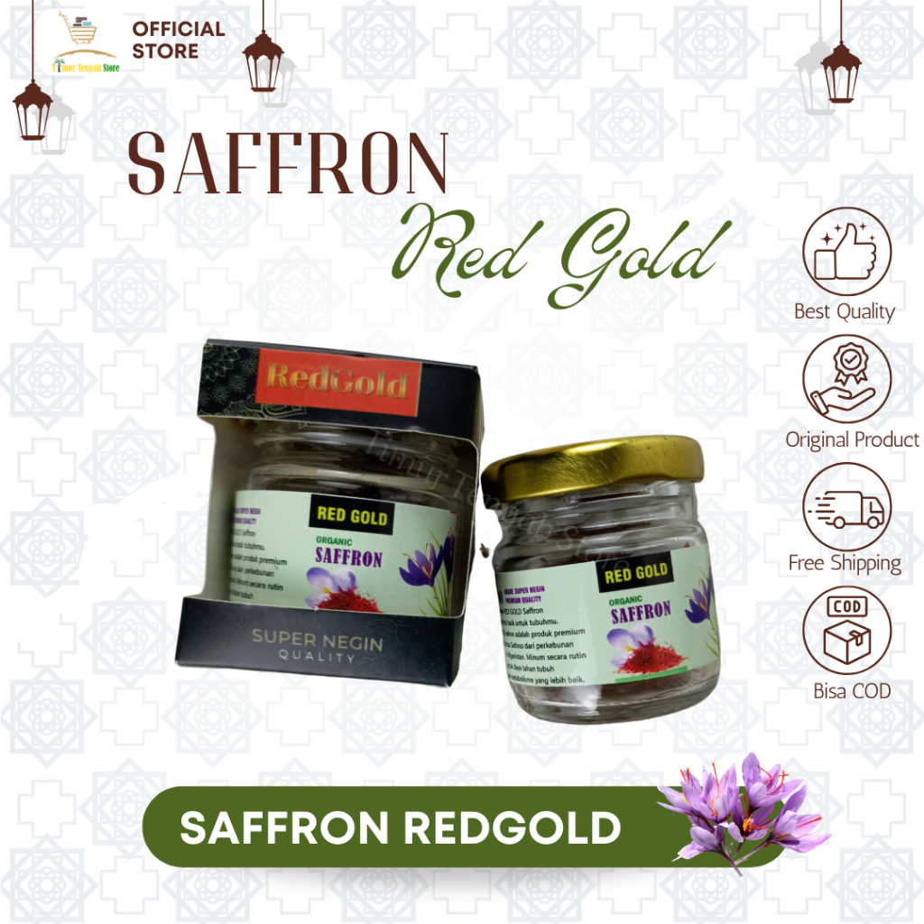 

Saffron Red Gold Oleh-oleh Arab Murah