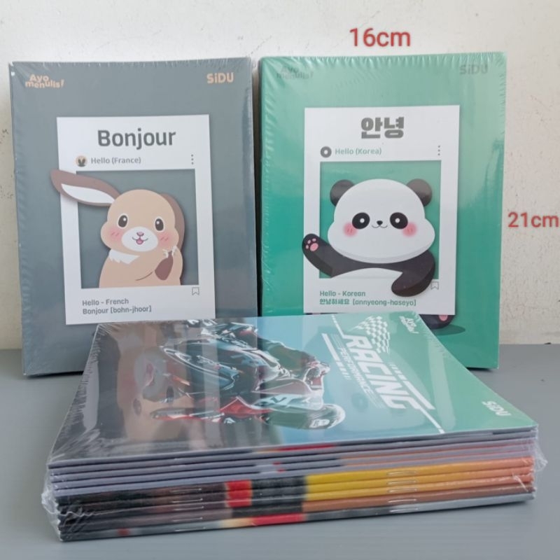 

BUKU TULIS SIDU KUARTO/ KWARTO 38 LEMBAR ( 10 BUKU )