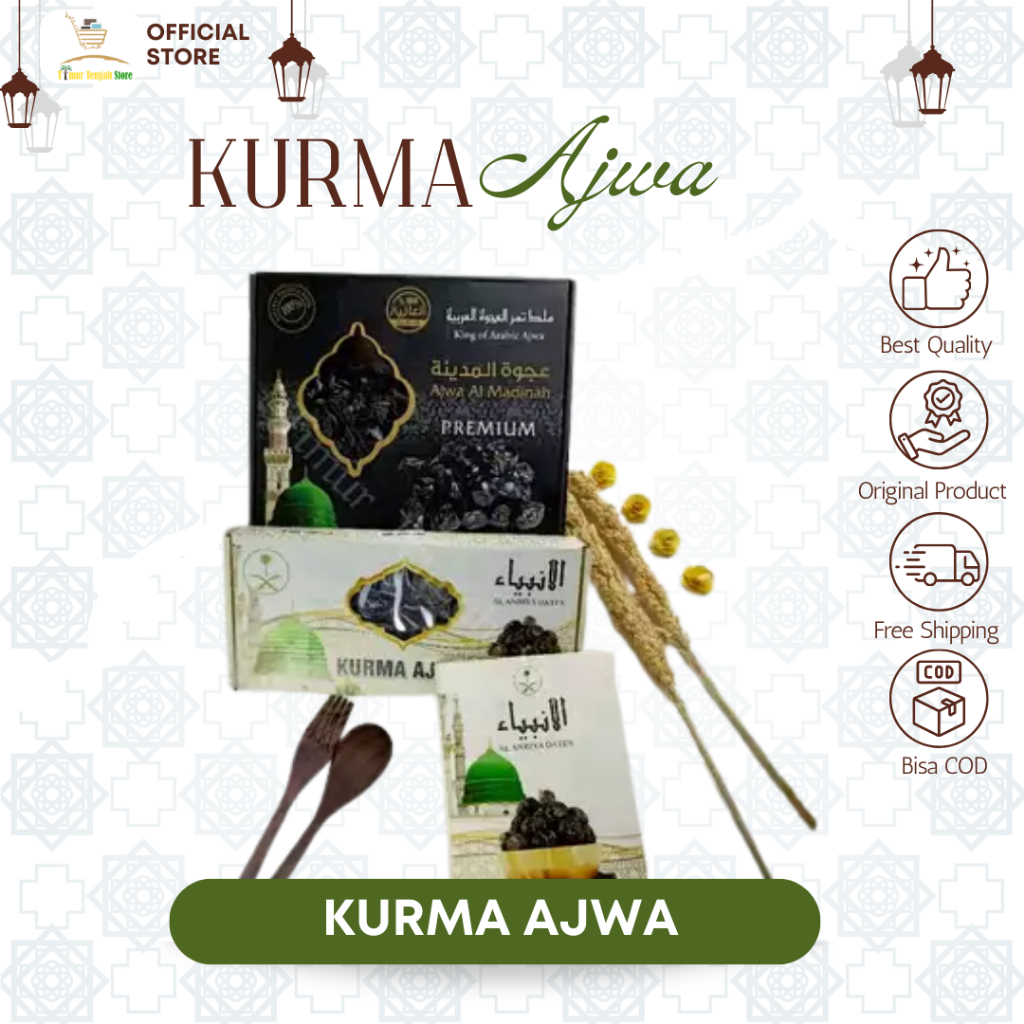 

Kurma Ajwa - Kurma Nabi Premium Original