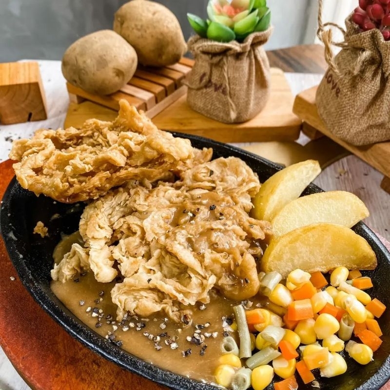 

Single Chicken Crispy Blackpaper