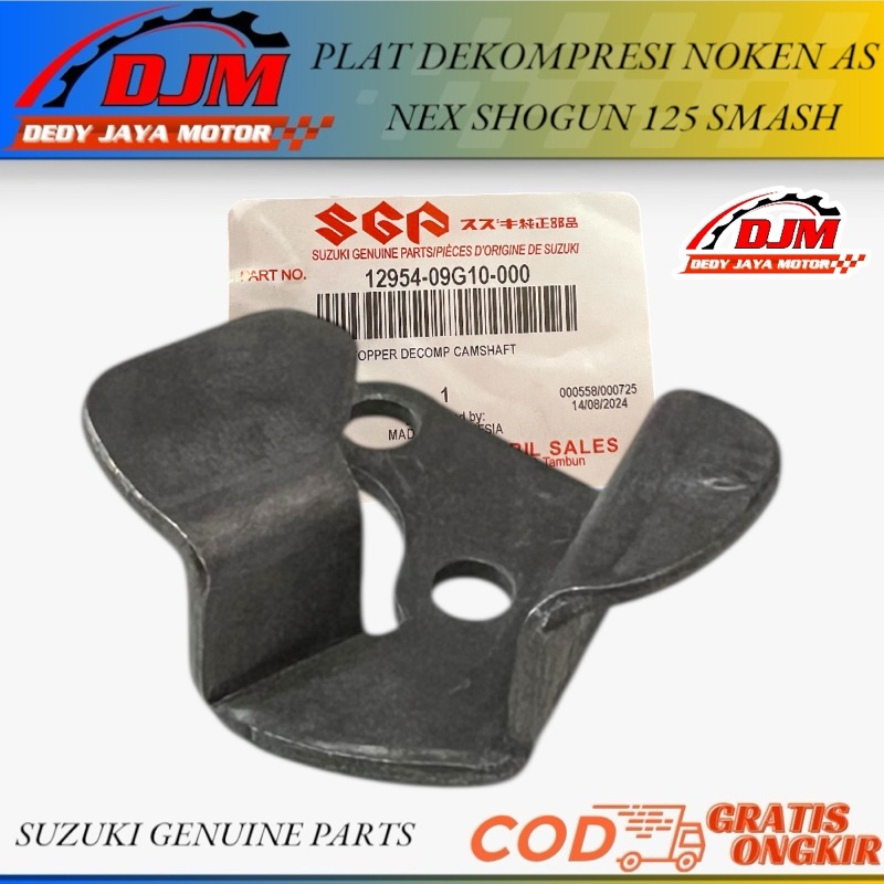 Plat Dekompresi Noken As SMASH NEX NEX FI LETS SHOGUN 125 Stopper Decomp Bandulan Original Sgp