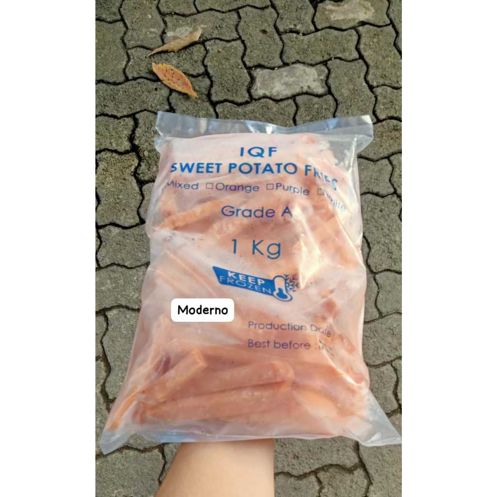 

IQF Frozen Sweet Potato Fries 1 Kg