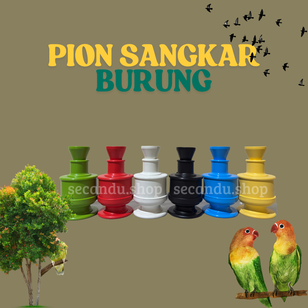 Pion Sangkar Lover Bird Pleci Perkutut Gantungan Sangkar Burung