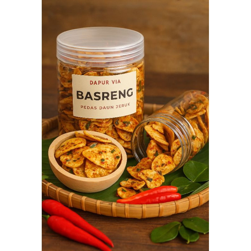 

Basreng Pedas Daun Jeruk