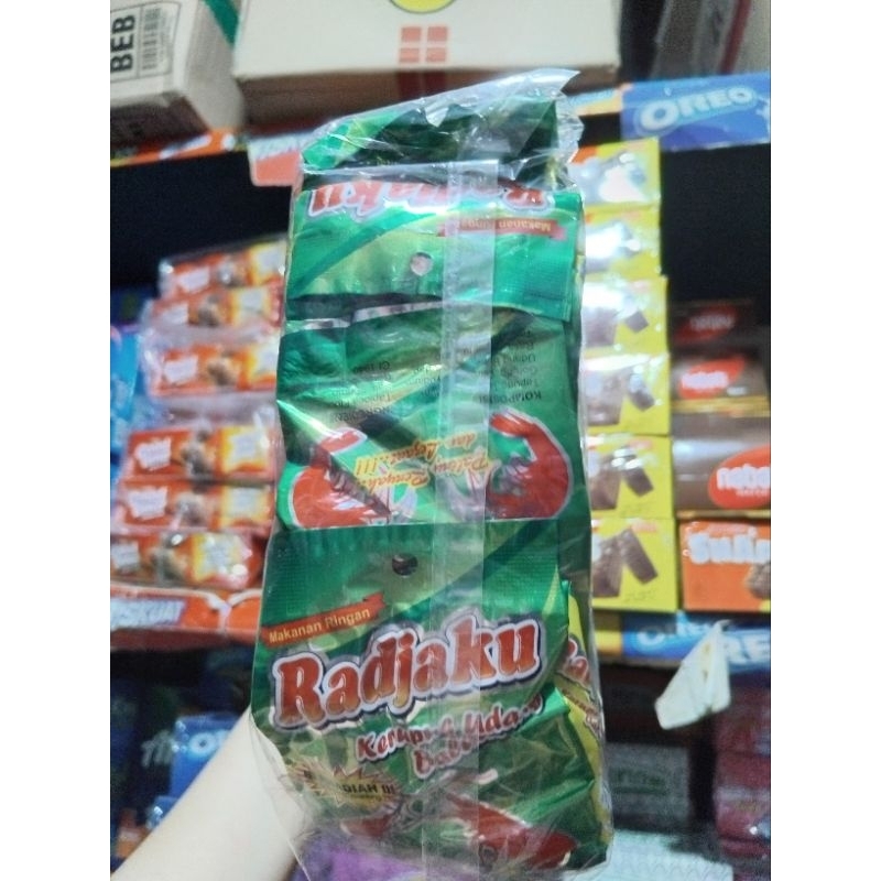 

Radjaku Kerupuk Udang Balado (isi 20)