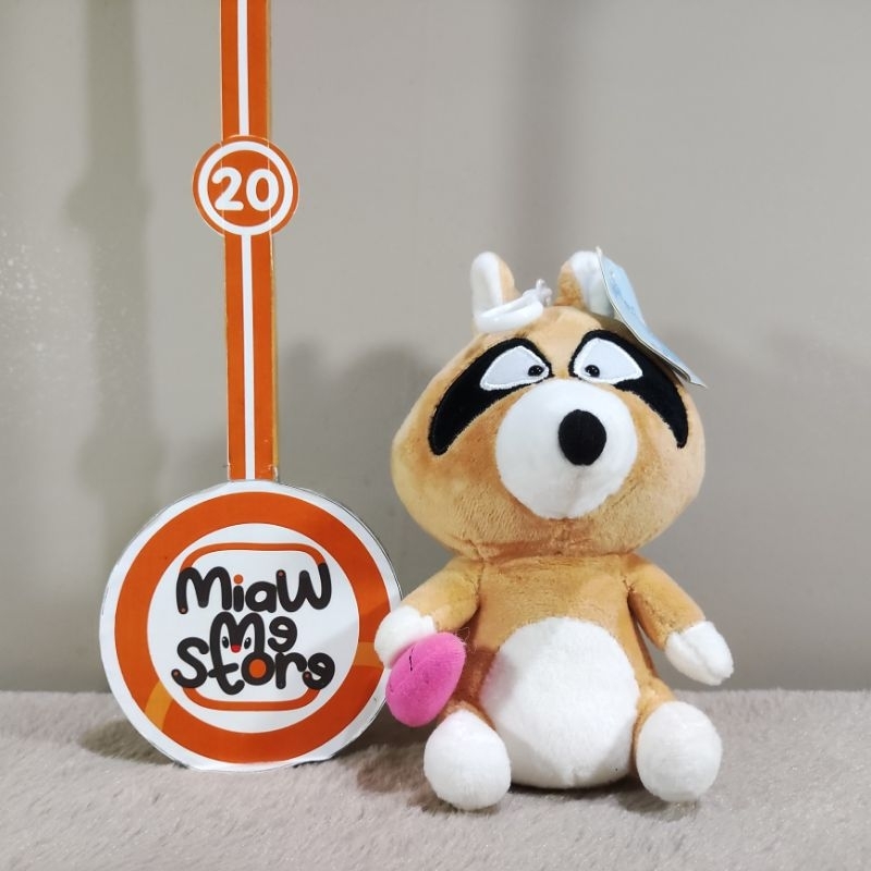 Ganci Gantungan Kunci Boneka Rakun Bono Bono Original Bono Bono