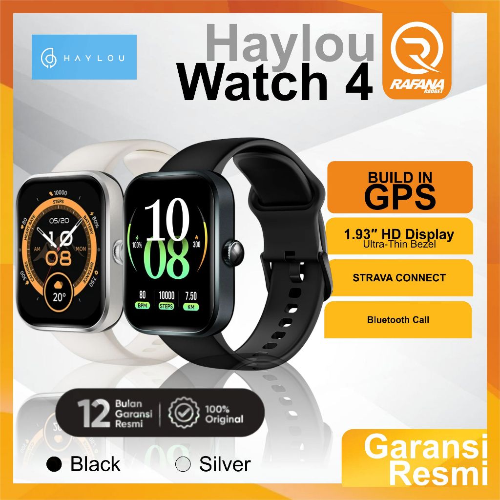 Haylou watch 4 smartwatch GPS Build In