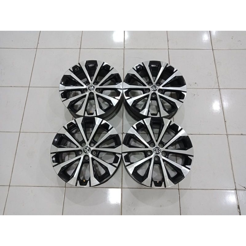 Velg Mobil Second OEM AVANZA VELOZ Ring 17 Lebar 6.5 pcd 5x100 Et45