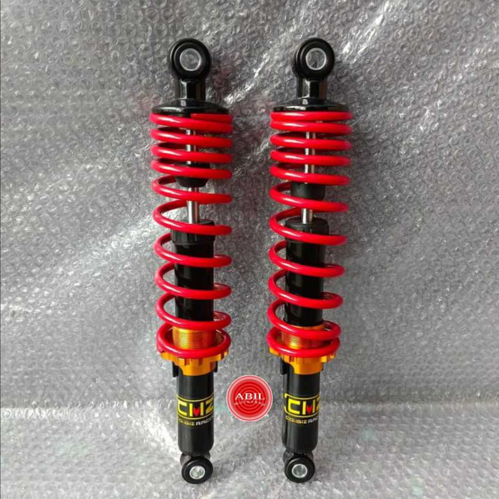 Shock cmz racing uk 280 jupiter z, fiz r, vega, alfa crypton/shockbreaker belakang cmz