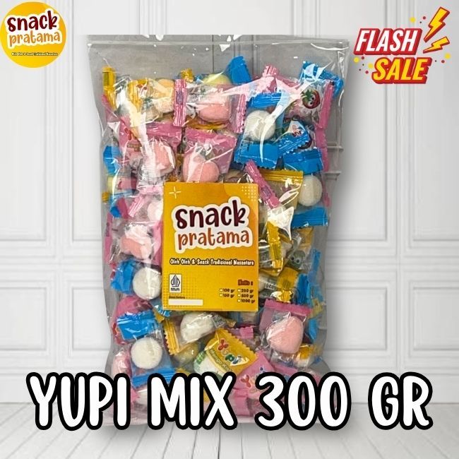 

Permen Yupi Mix Kemasan Plastik Kemasan 300 Gram