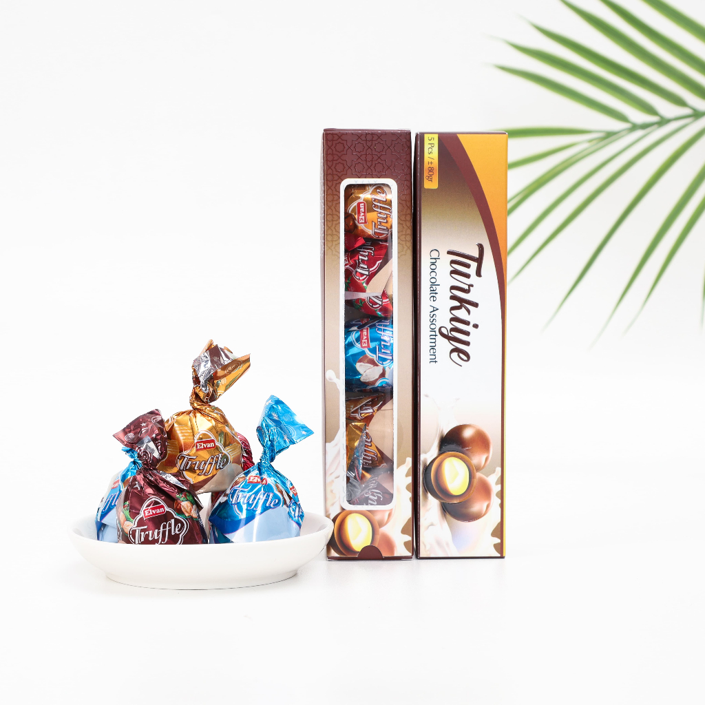 

Coklat Arab Elvan Truffle Chocolate Cokelat Turki Kemasan Mini Pack Oleh Oleh Haji Dan Umroh