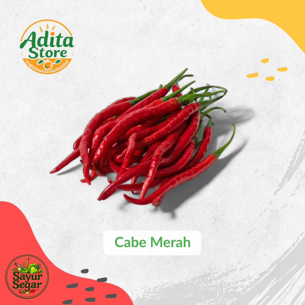 

Cabe Merah Keriting Segar