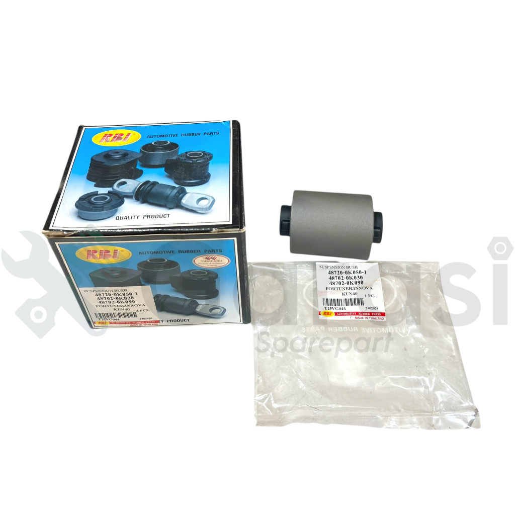 Bushing Control Arm Belakang Panjang Stut Bar Innova Fortuner Hilux 48702-0K030 0K090 Rbi ORI