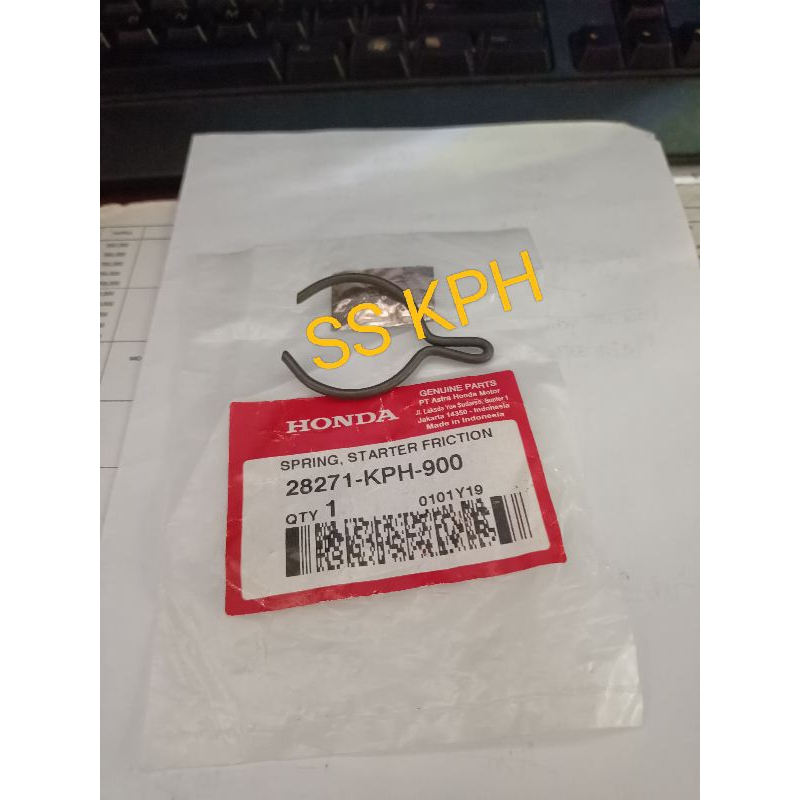 spring stater pinion clip klip spi kleman gear gir slahan engkol stater karisma kirana supra x 125 o