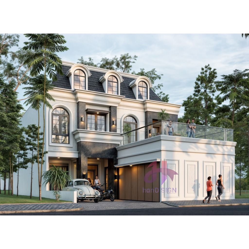 JASA DESAIN RUMAH KLASIK L11.5M